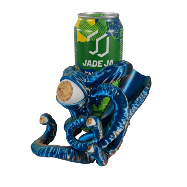 Gałkor – wieża do kości i stojak na puszkę z mackami z druku 3D