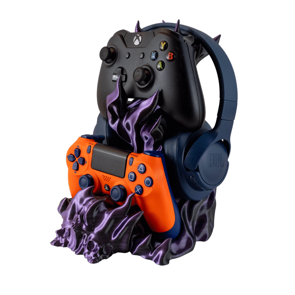 Czachodym Kombo – stojak na słuchawki i pady z druku 3D