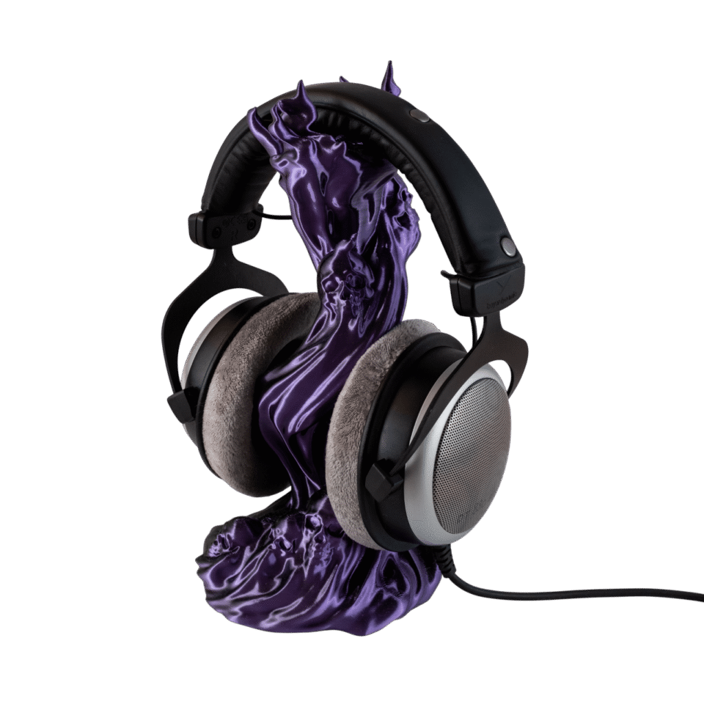 Czachodym – stojak na słuchawki z druku 3D