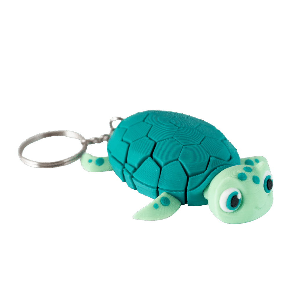 Żółwinja – miniz brelok żółw z druku 3D