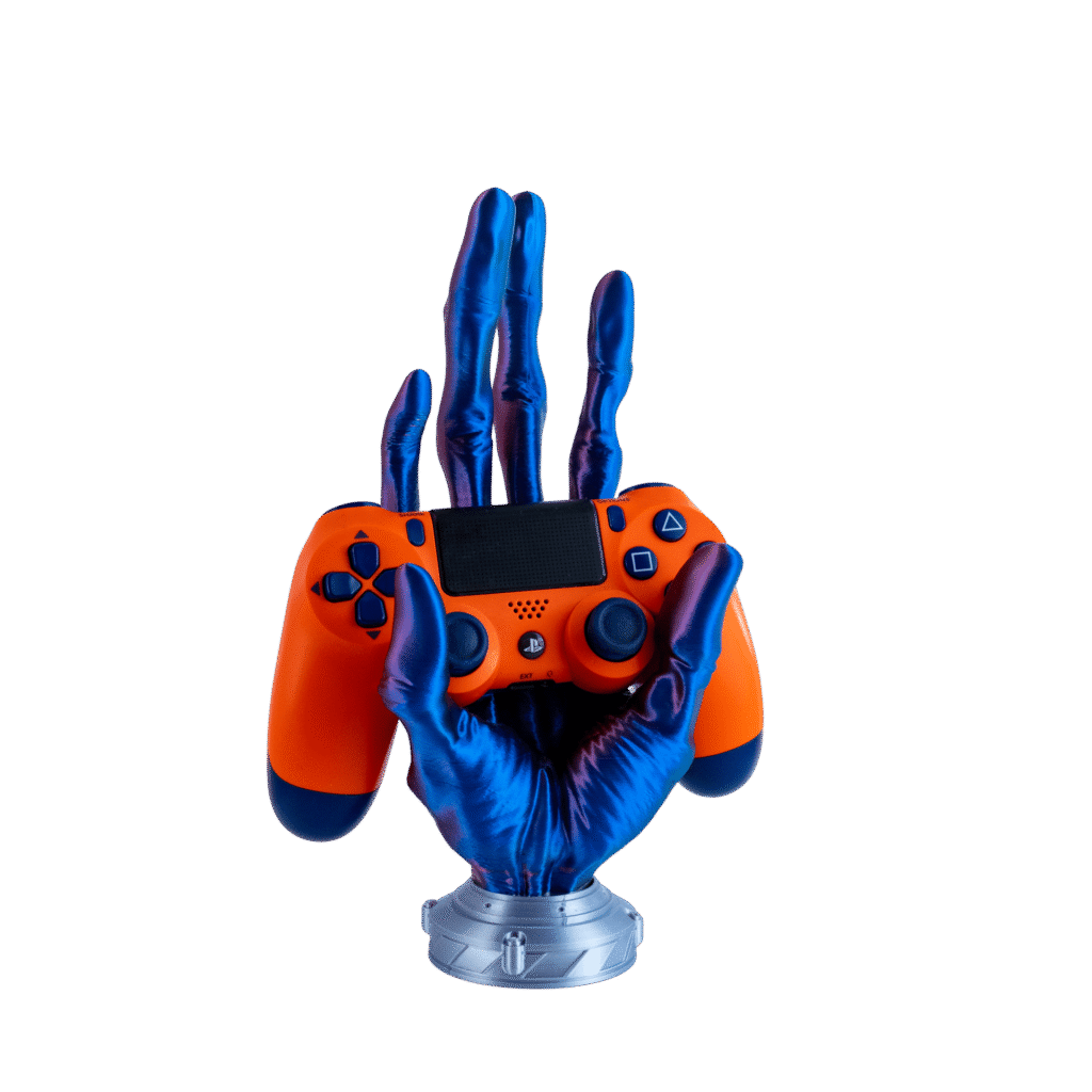 Łapufor – stojak na pad obca ręka z 6 palcami z druku 3D