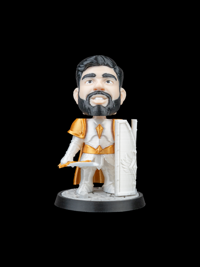 Figurka RPG ze zdjęcia: Paladyn