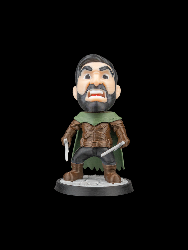 Figurka RPG ze zdjęcia: Łotr