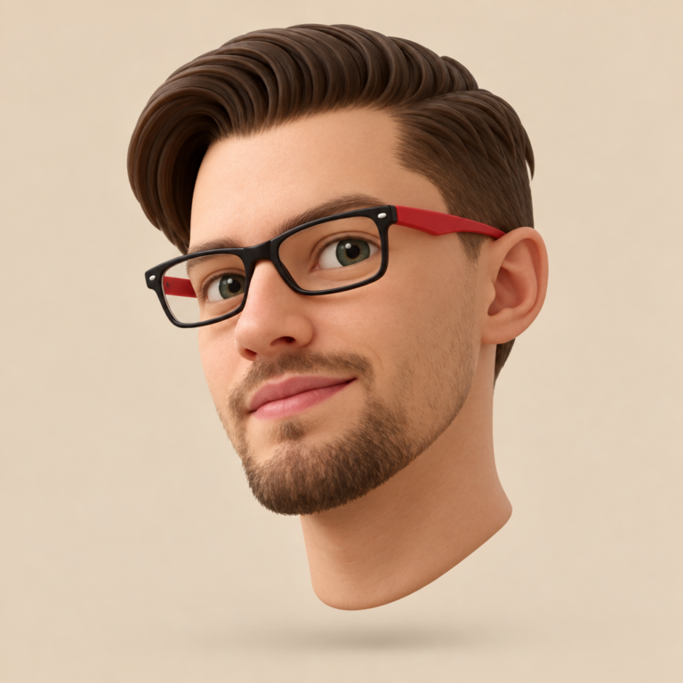 Twarz ze zdjęcia w stylu figurki